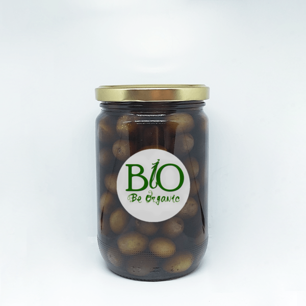 Pickled black olives